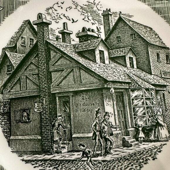 OLD CURIOSITY SHOP Vintage Underglaze - Picture 7 of 12